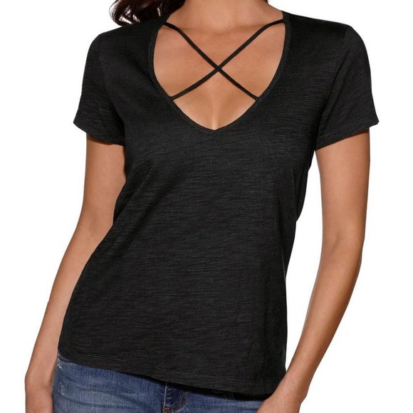 Boston Proper Slub Tee - Picture 1 of 2